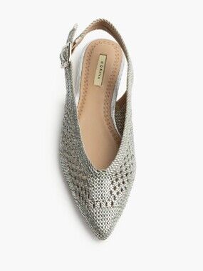 Corina Slingback Flat Sandals Size 7 NWT